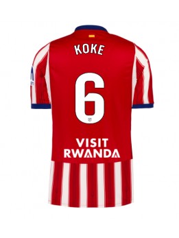Moški Nogometna dresi replika Atletico Madrid Koke #6 Domači 2026-27 Kratek rokav